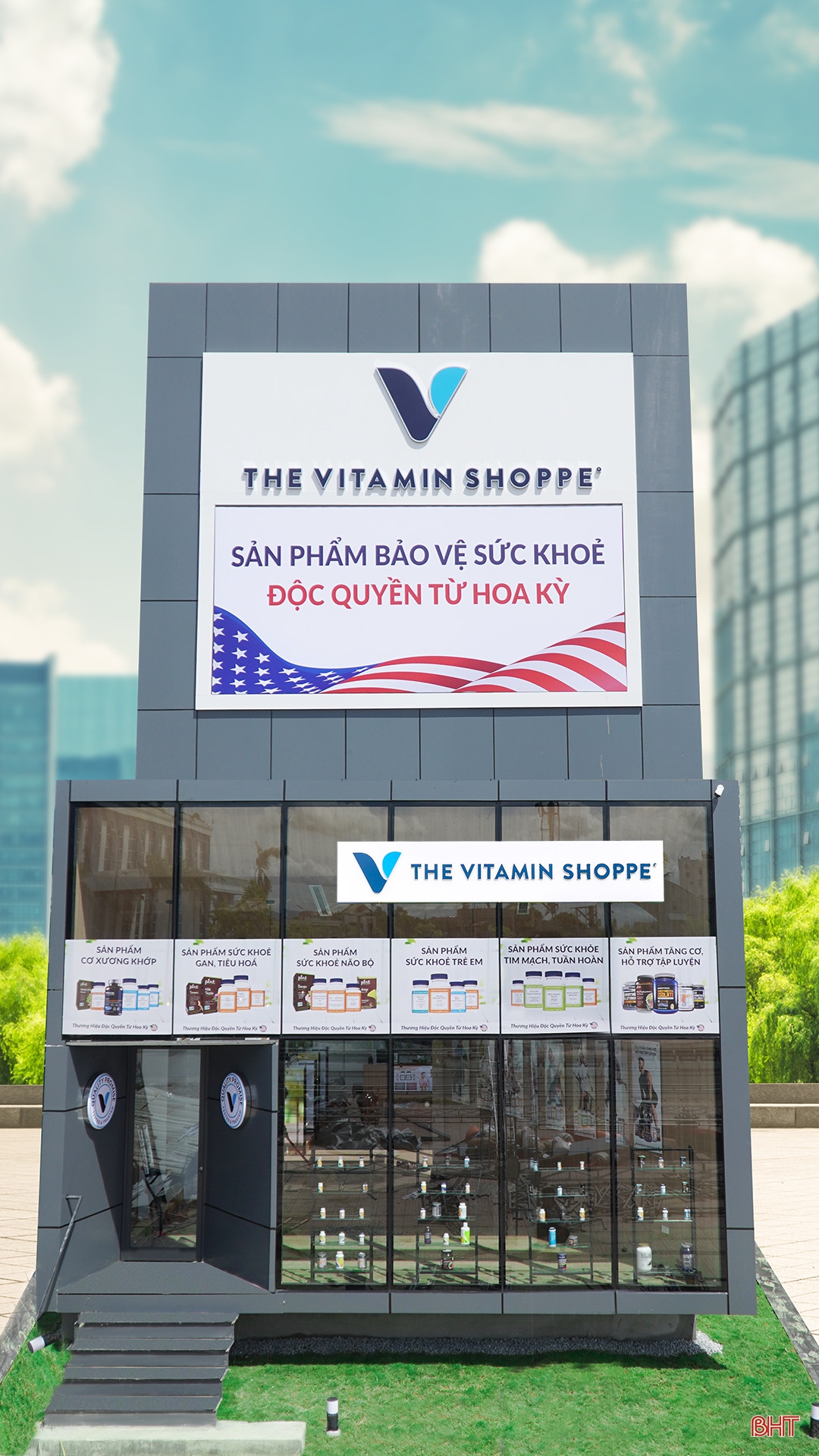 Store của The Vitamin Việt Nam tại thành phố Hà Tĩnh nằm tại số 672, đường Trần Phú.
